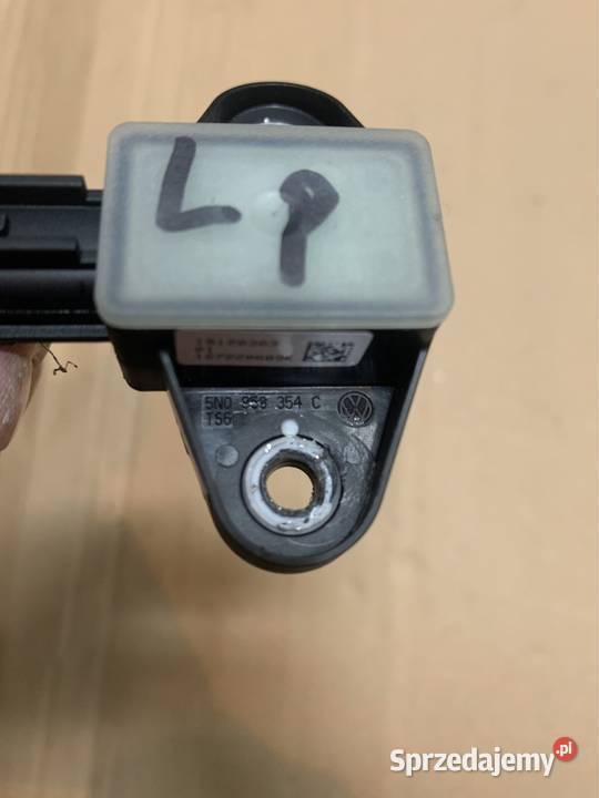 Czujnik uderzeniowy lewy przód 5N0953354 vw wyposażenie elektryczne zachodniopomorskie Szczecin