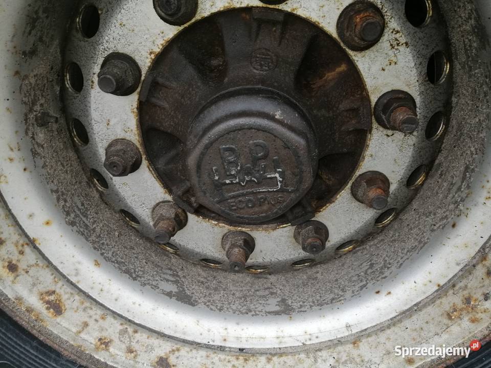 Osie Bpw Eco plus z belka przykręcana do ramy burtowe Lublin