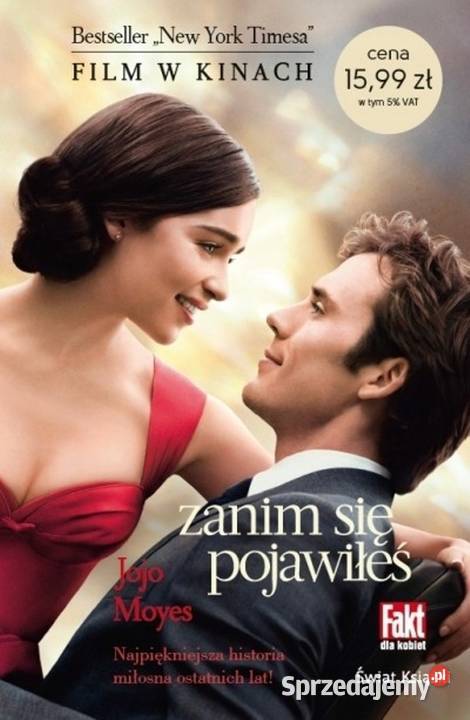 Jojo Moyes Zanim się pojawiłeś Rok wydania 2016 Kętrzyn