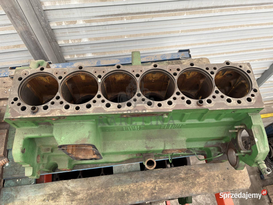 John Deere 7800 Blok Silnika 6076TRW30 6076 TRW