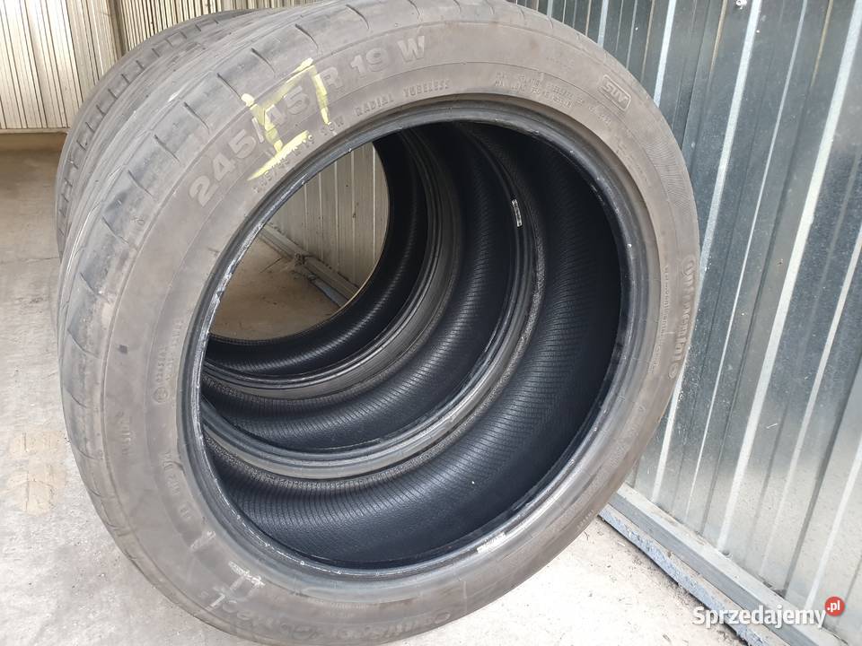 Opony Continental Conti Sport Contact 5 24545R19 kujawsko-pomorskie Miechowice