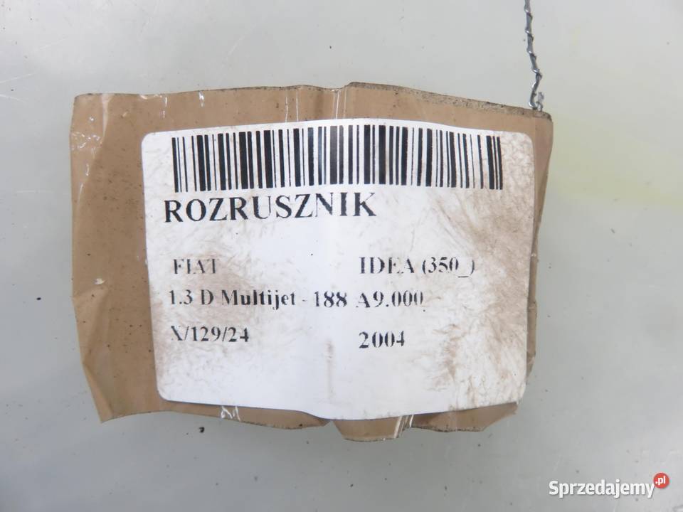 ROZRUSZNIK FIAT IDEA 350 13 D Multijet 188 A9000