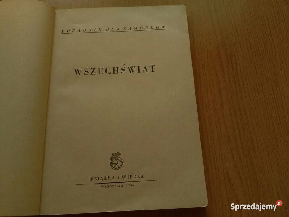 WSZECHŚWIAT książka Książki naukowe i popularnonaukowe Dąbrowa Górnicza