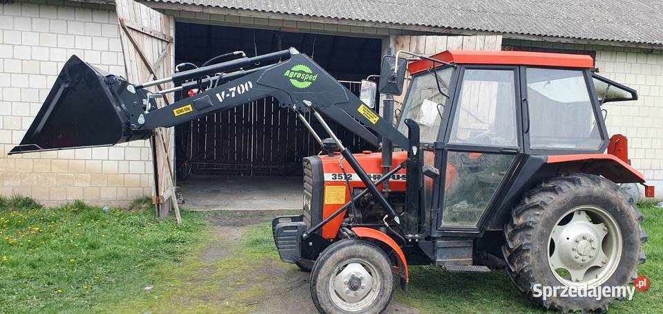 10 Ładowacz czołowy Agrosped V700 URSUS ZETOR MF Białystok