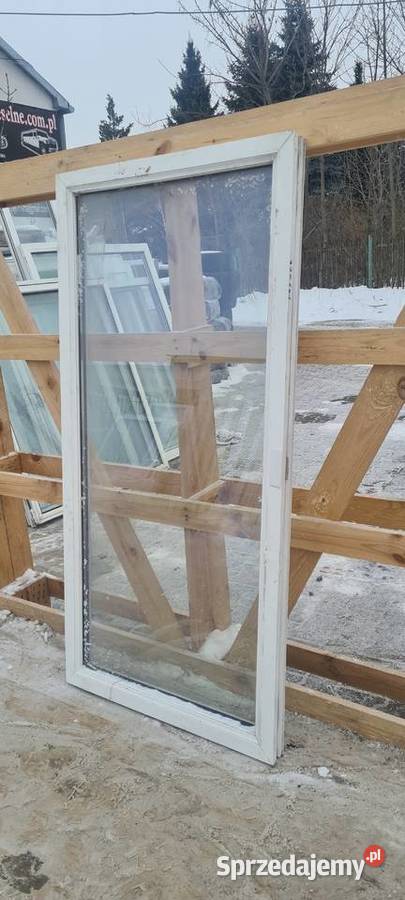 OKNA KacprzaK Witryna 73x151 FIX Używany PCV lubelskie Lublin