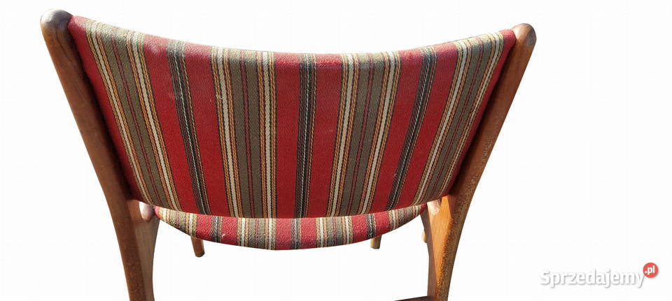 DUŃSKIE KRZESŁA LATA 60 KOMPLET Szczecin