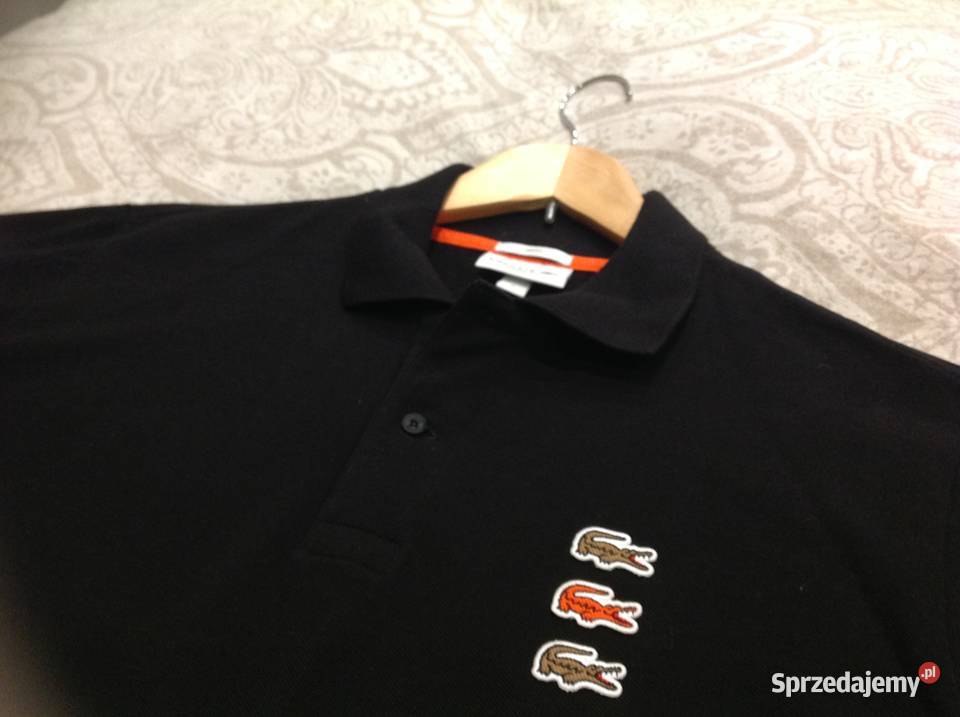 Koszulka Polo Czarna LACOSTE M Unisex NOWA Nowa Sól sprzedam