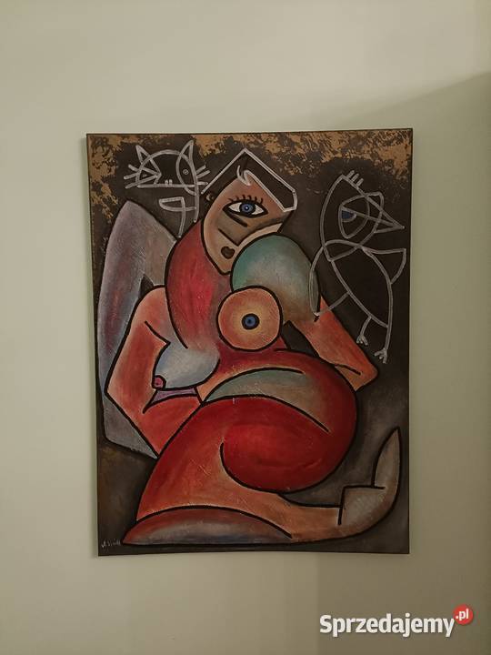 Kubizm obraz akrylowy Szczecin
