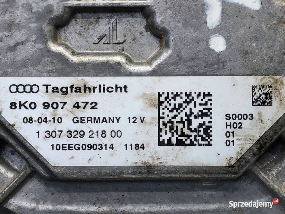 PRZETWORNICA XENON AUDI A4 B8 8K0907472 0715 podkarpackie