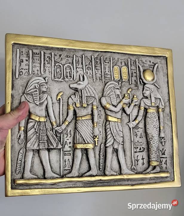 SZTUKATERIA GIPSOWA PŁASKORZEŹBA EGIPSKA EGIPT Zielona Góra