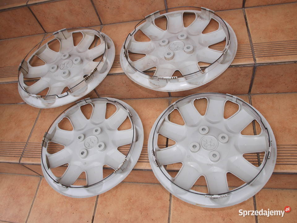 Pełgeot kołpaki 15 oryginalne komplet 4 sztuki Kołpaki Kalisz