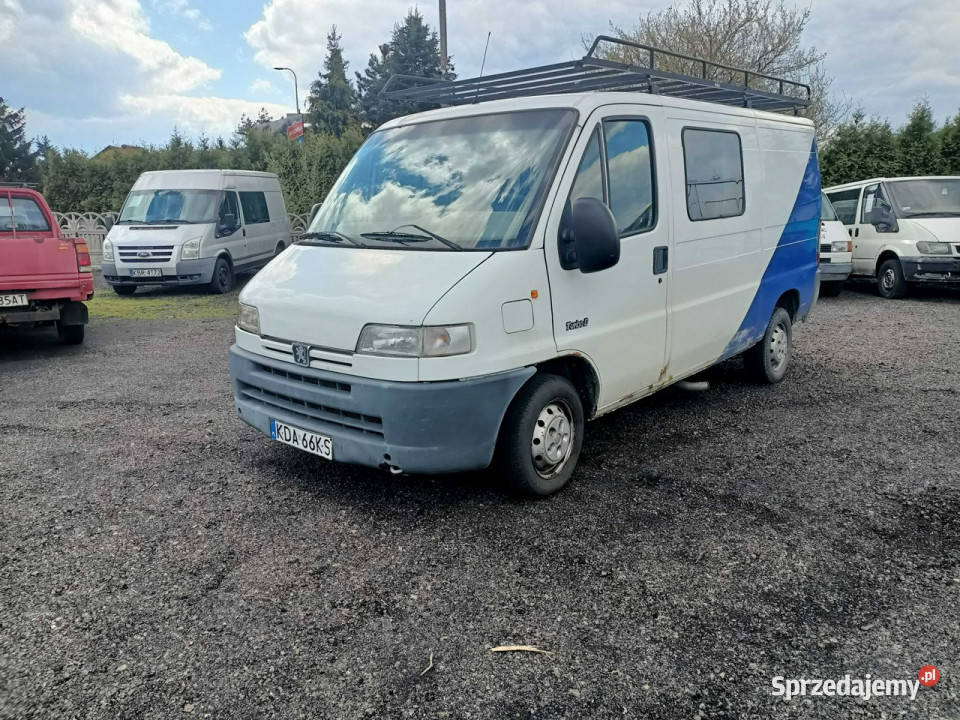 Peugeot Boxer Peugeot Boxer 25TDI 107 00r 7os nieuszkodzony Tarnów