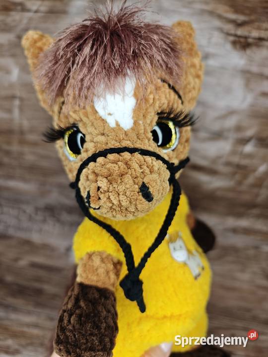 Maskotka konik na szydełku zachodniopomorskie Szczecin sprzedam