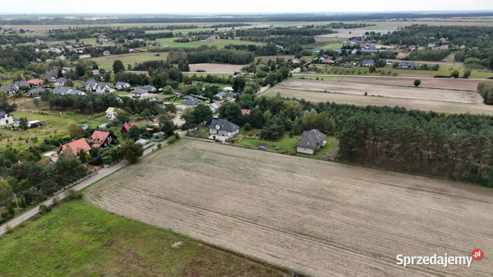 Pomiechówek Wymysły 1715m2 budowlana 38 do mazowieckie
