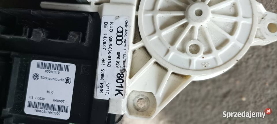 Silnik szyby Audi 801k Części samochodowe Gniechowice