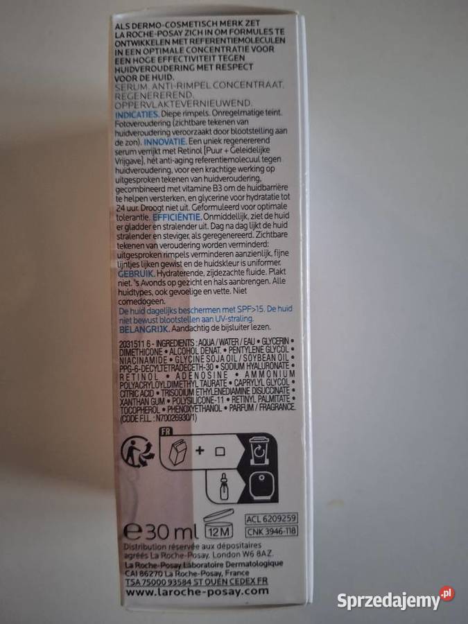 Serum przeciwzmarszczkowe do twarzy La Unisex Kraków