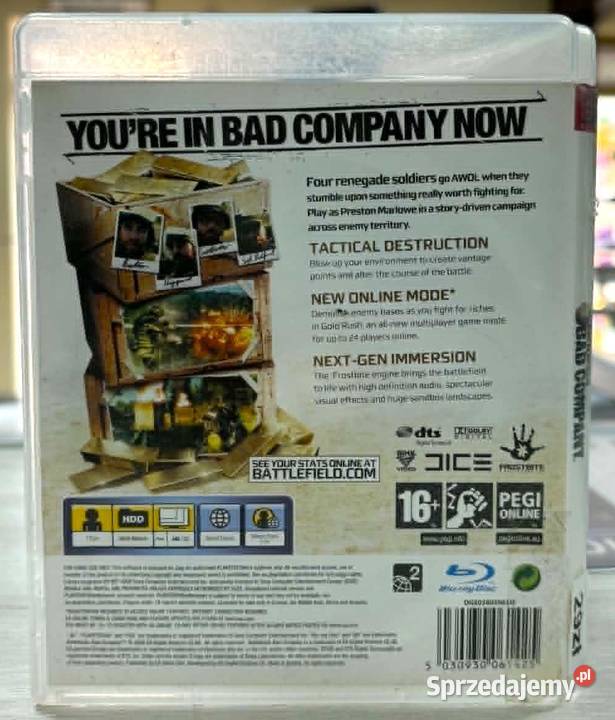 Gra 3 Battlefield Bad Company warmińsko-mazurskie