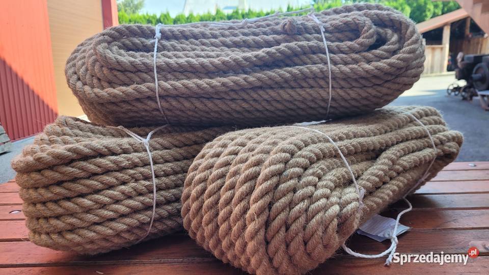 Lina Jutowa na Drapak Kota 50m 10mm sznurek Zwierzęta Rzeszotary