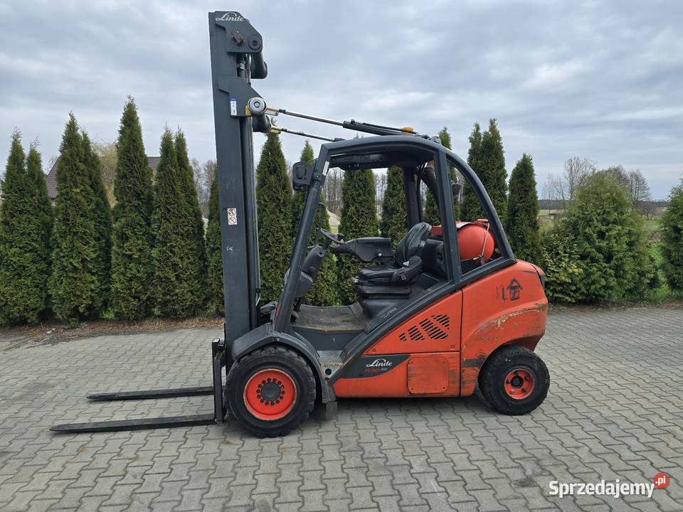 Linde H30T02 2016 Triplex 720 m wielkopolskie Godziesze Małe sprzedam
