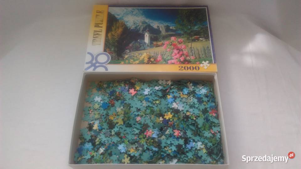PUZZLE Trefl 2000 DolomityWłochy stan ale