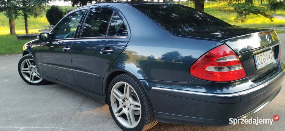 Mercedes W211 Sedan Avantgarde R6 32CDI AIRMATIC nieuszkodzony Bogatynia