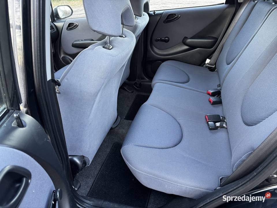 Honda jazz 14 fajne miejskie autko czarny Żyrardów sprzedam