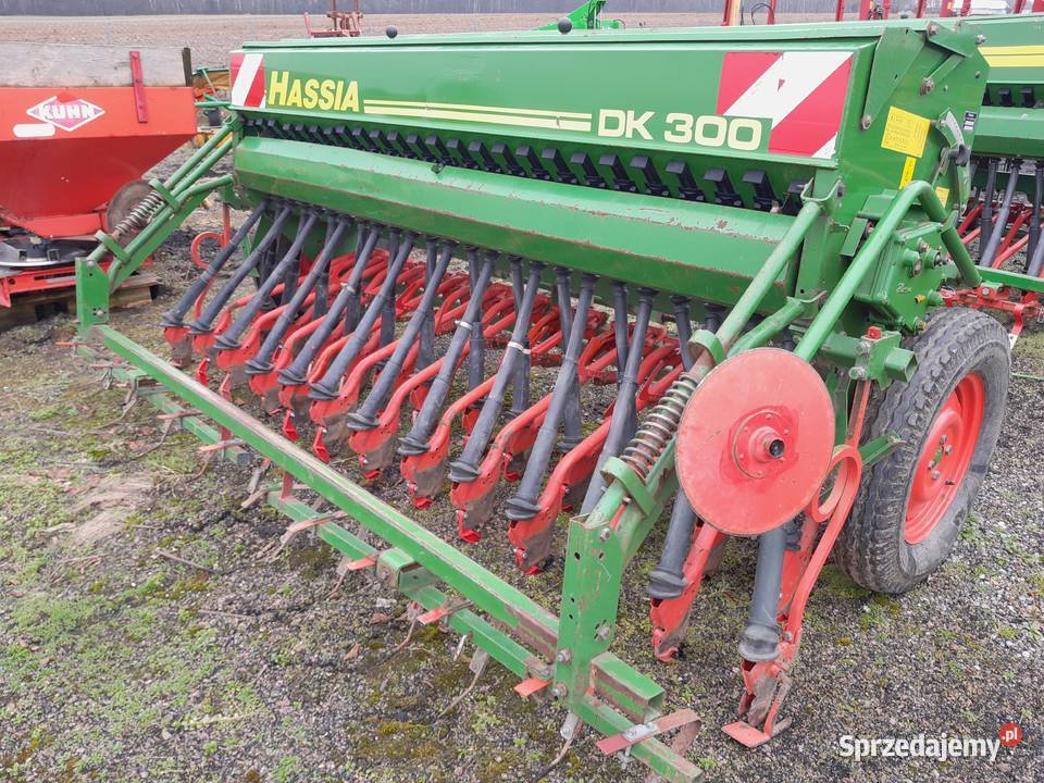 Siewnik zbożowy Hassia DK 300 nieuszkodzony Ryki