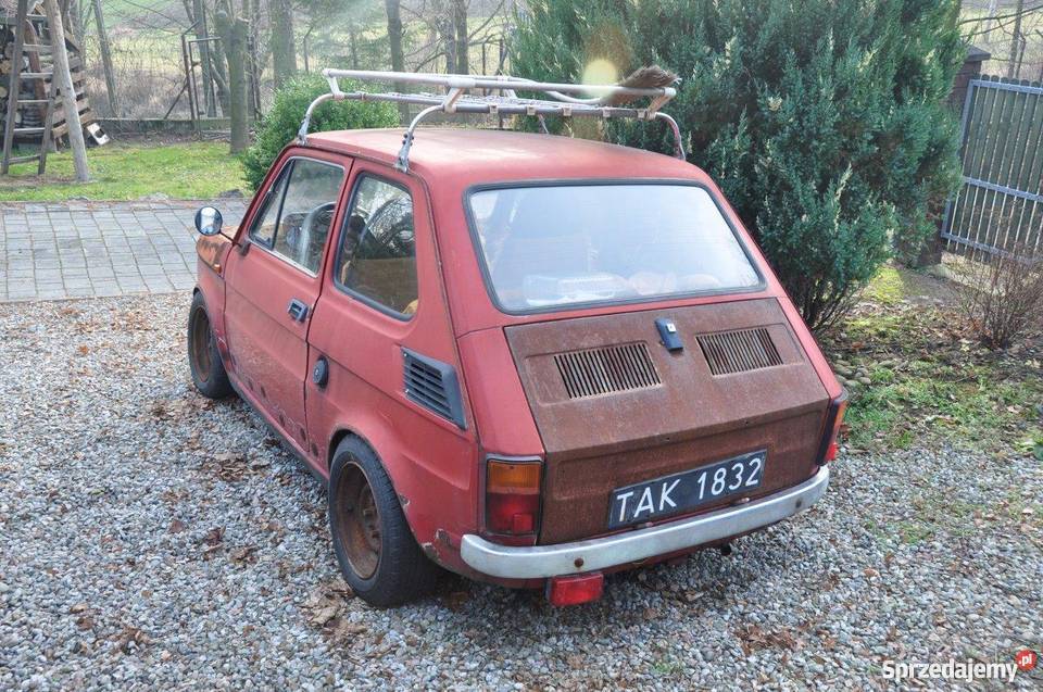 Maluch 126 jedyny taki rost cult german style Pleśna