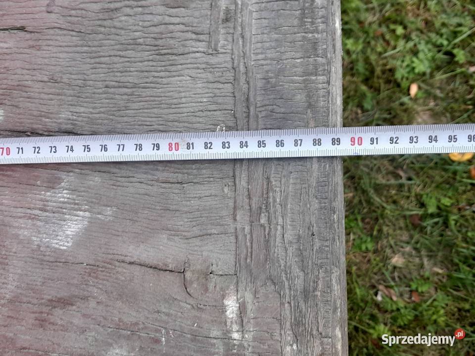 Duzy piękny stary zabytkowy drewniany stół do Dąbrowa Górnicza
