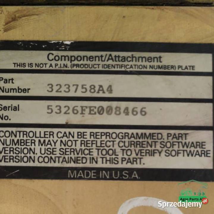 Komputer Sterownik ECU 323761A3 323758A4 Case IH Ciechanowiec