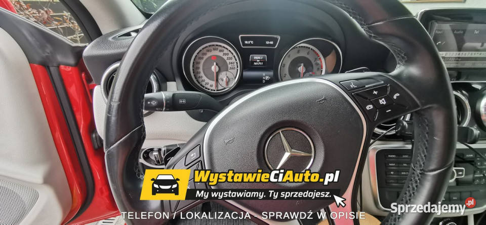 Mercedes CLA 200 Telefon 884547583 Myślenice I bluetooth Włocławek sprzedam