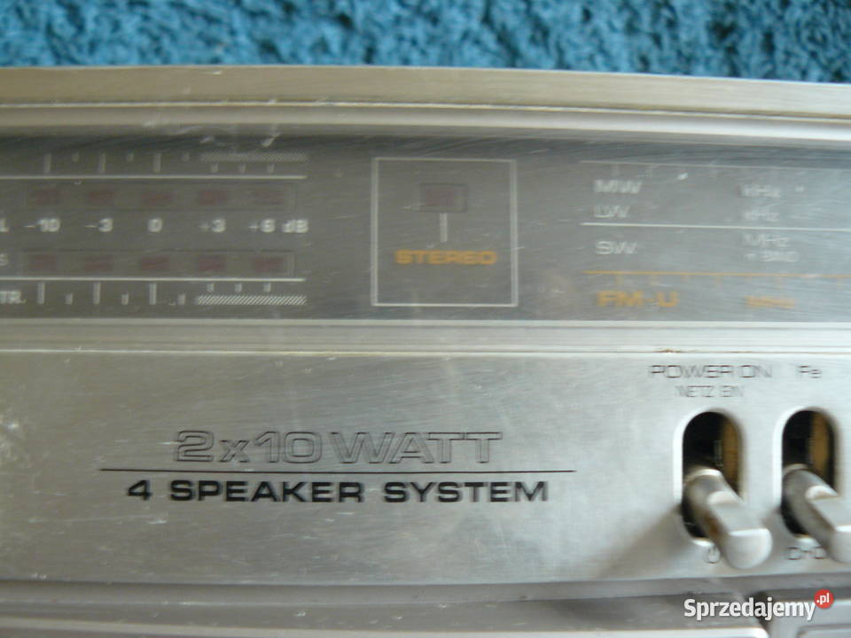 Radiomagnetofon Telefunken CR 100 82 r Radioodtwarzacze