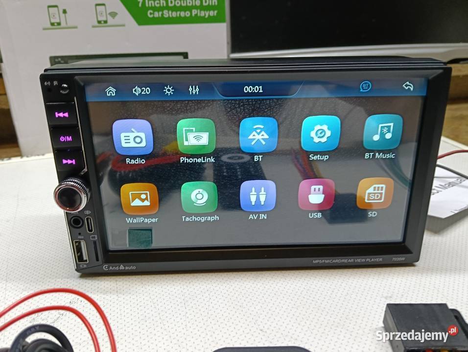 Radio samochodowe uniwersalne Akcesoria samochodowe Drążdżewo Nowe sprzedam
