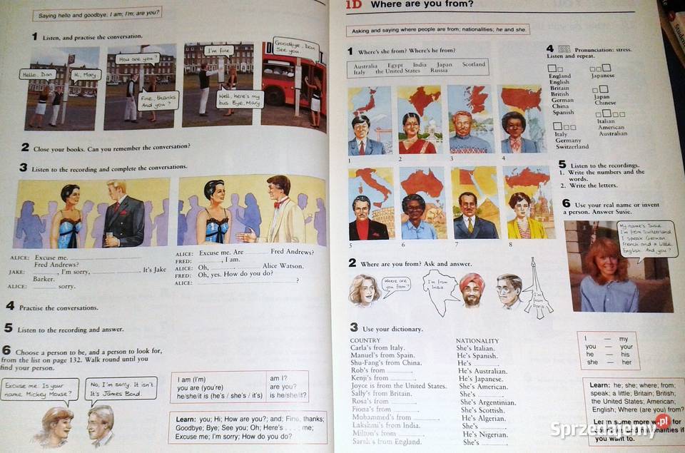 The Cambridge English Course 1 Practice M Swan Chełm