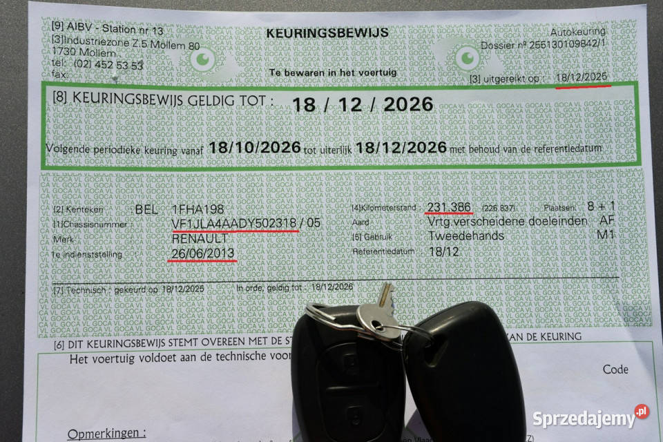 Renault Trafic 20 dCi Serwisowany 2xKlimatyzacja