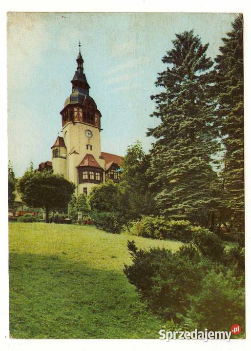ŚWIERADÓW ZDRÓJ DOM ZDROJOWY POCZTÓWKA Krynki