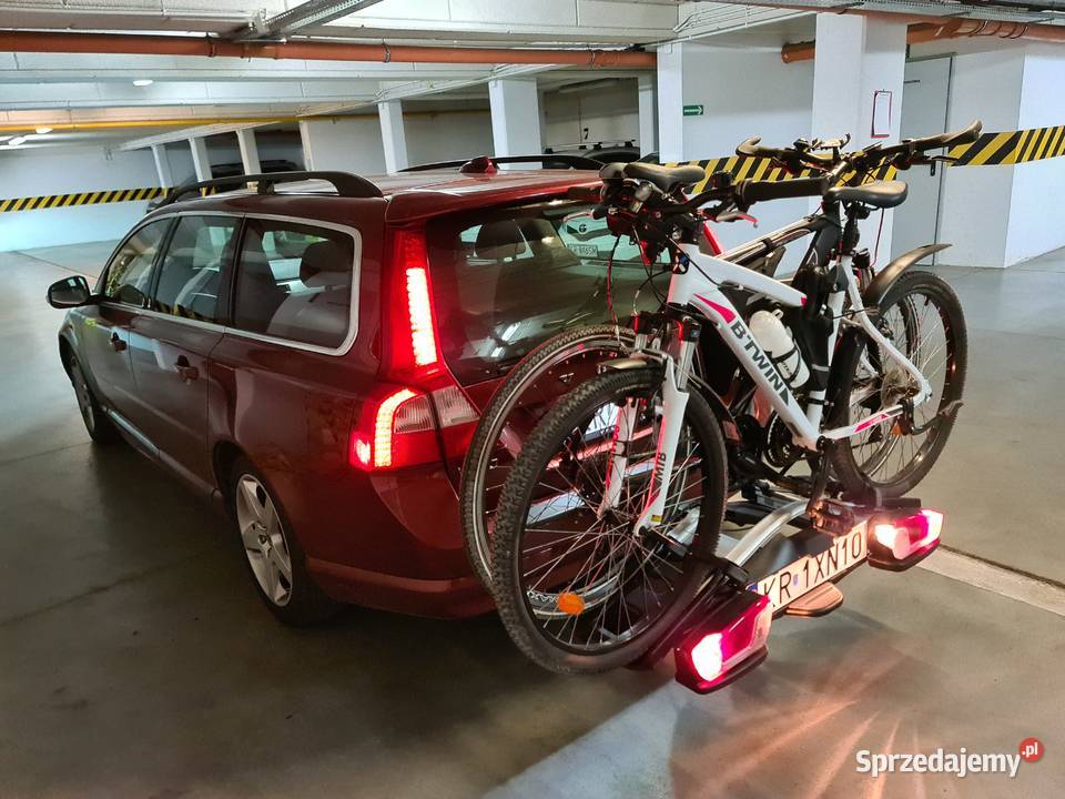 Oryginalny Bagażnik VOLVO na rowery na hak Thule Bagażniki Kraków sprzedam