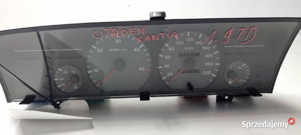 LICZNIK ZEGAR CITROEN XANTIA 9624898380AB Lipno sprzedam