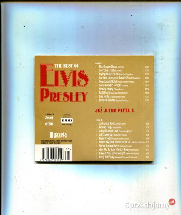Elvis Presley The Best Of 2 Płyty CD Szczecin