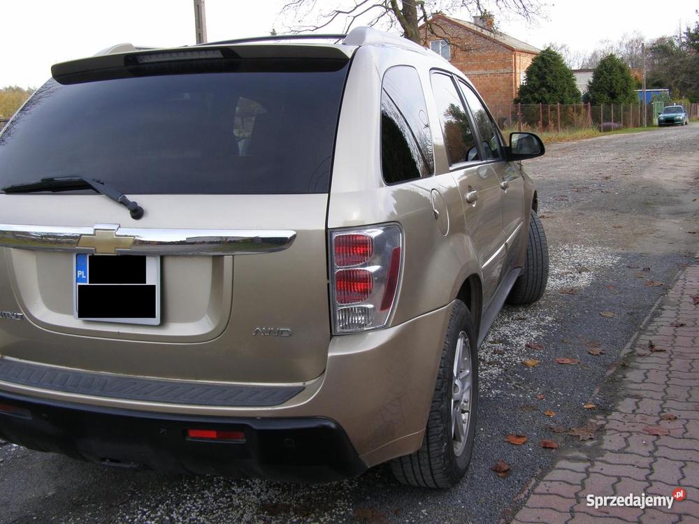 Chevrolet EQUINOX SUV 34 AWD 4x4 benzynaLPG klimatyzacja Warszawa sprzedam