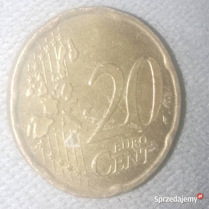 Rzadka moneta 20 centów Włochy Pozostałe Kobierzyce