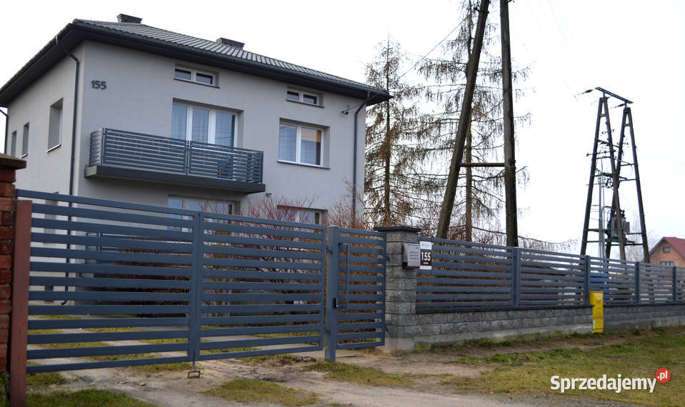 nowoczesne bramy ogrodzenia panelowe żaluzjowe przesuwna lubelskie Lublin