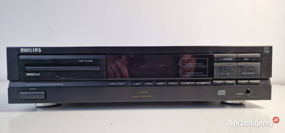 Philips odtwarzacz kompaktowy CD 604 player wielkopolskie Międzychód