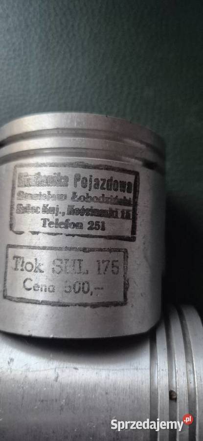 SHL tłok nowy PRL 175 Tłoki Płock