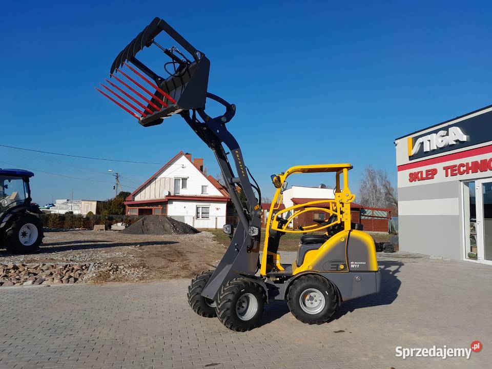 Ładowarka przegubowa EUROTRAC W11 ramka krokodyl Koparko ładowarki Ciechanów