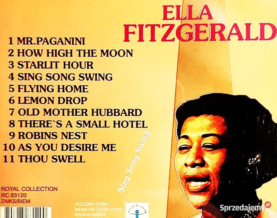 Znakomity Album CD Ella Fitzgerald Ella CD Katowice sprzedam