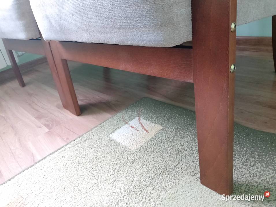 Fotele beżowo brązowe 2 Dom i Ogród dolnośląskie Przemków