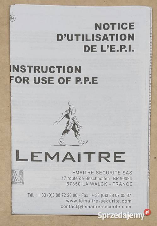 DAMSKIE BUTY OCHRONNE LEMAITRE LIBERTINE BAS S3 sprzedam