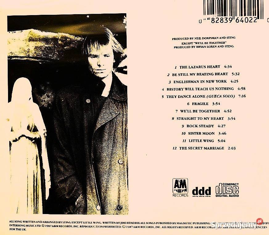 CD Nowy Kultowy Album CD STING Nothing Like The mazowieckie Warszawa