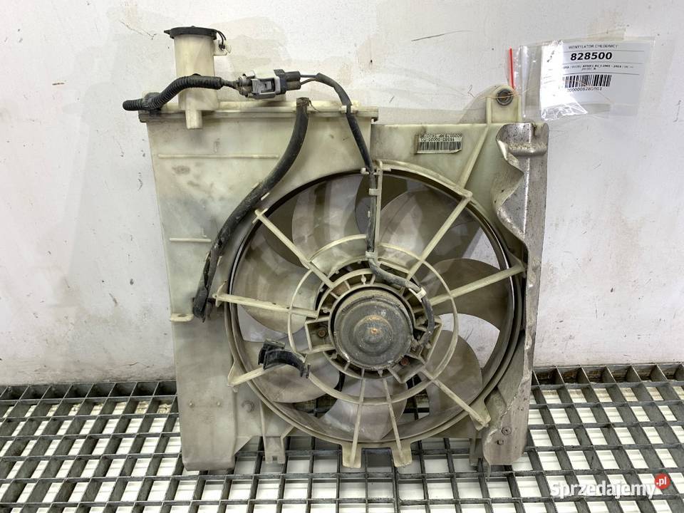WENTYLATOR CHŁODNICY TOYOTA AYGO I 10 68